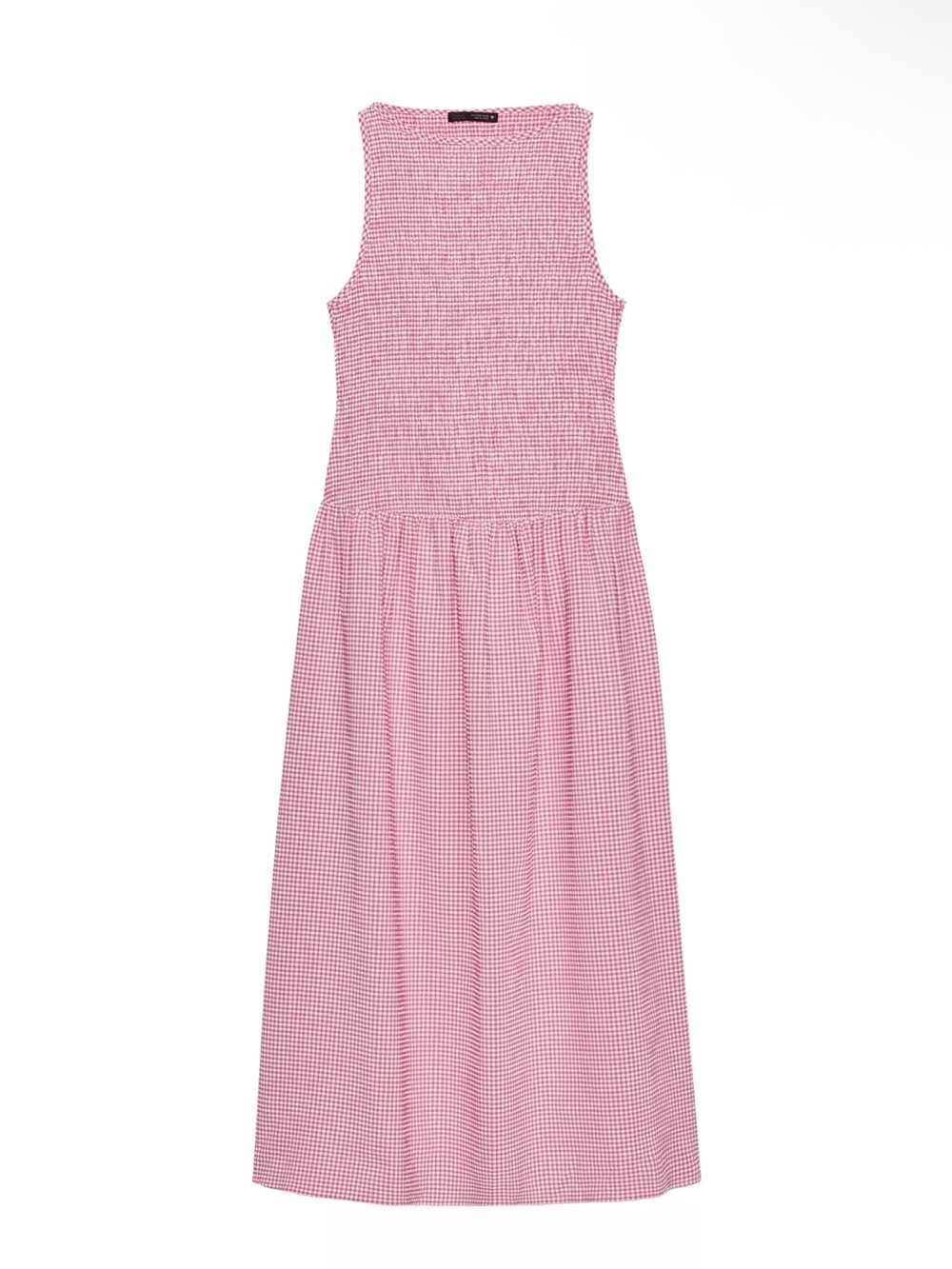 Zara Gingham Midi Dress